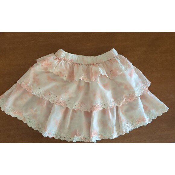 Mini Boden Girls Tie Dye Broderie Top and skirt set size 8/9 EUC - Picture 4 of 10